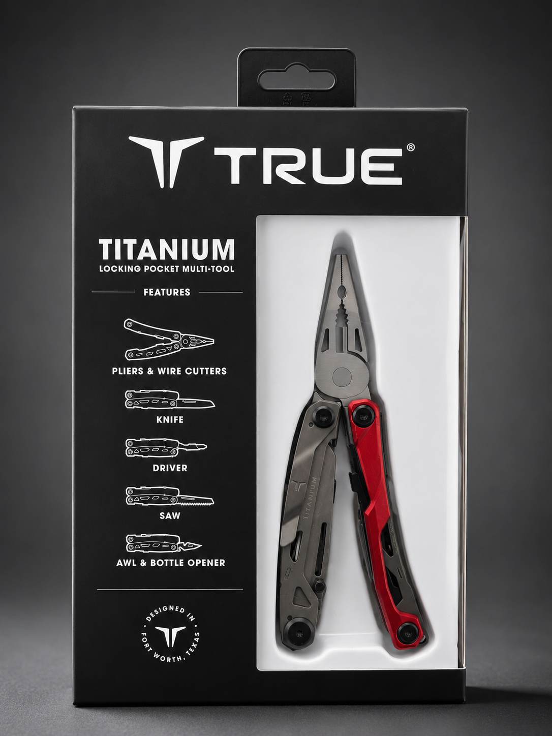 True Titanium 8 in 1 multi tool