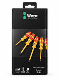Wera VDE Insulated Screwdriver Set – 6 Piece Professional Kit