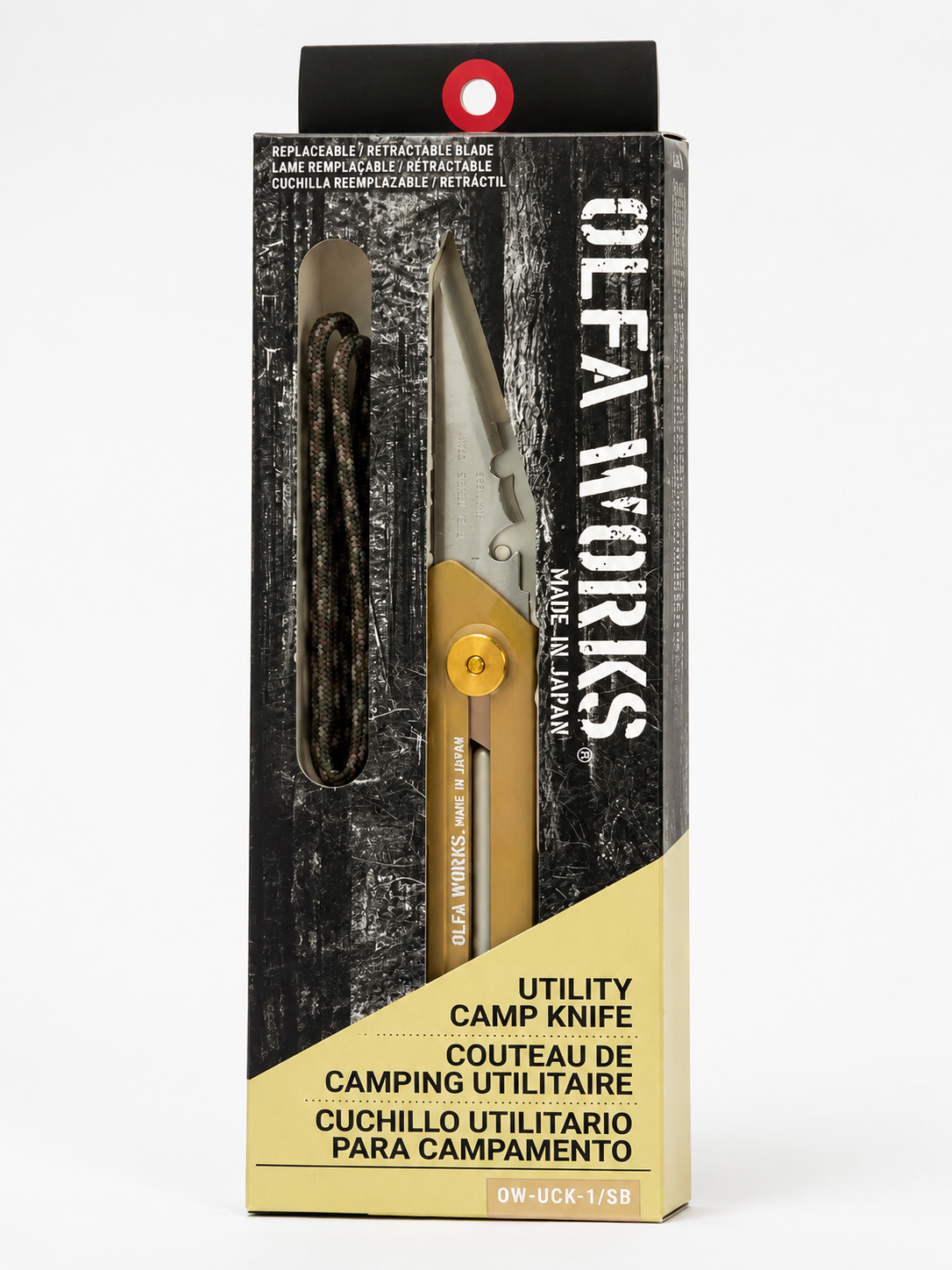 OLFA Works Utility Camp Knife