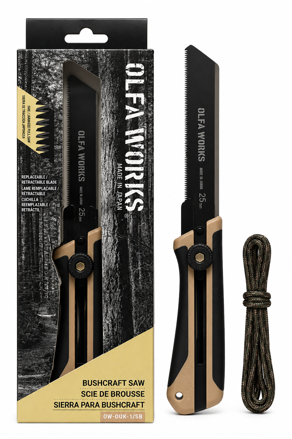 OLFA Works Bushcraft Saw
